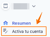 Activa tu cuenta de Stripe