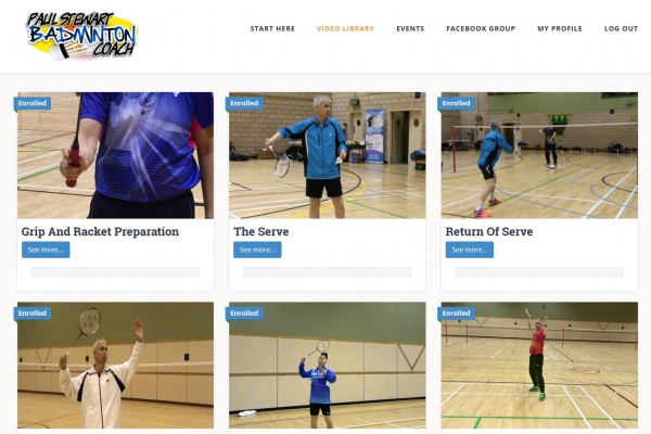 Membresía sobre badminton