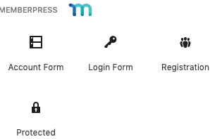 Bloques de MemberPress para Gutenberg