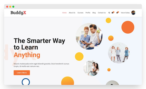 BuddyX con LearnDash