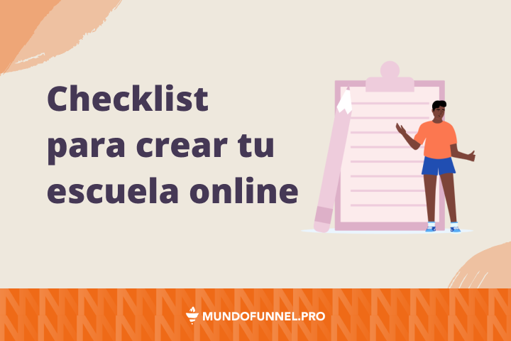 Checklist para crear tu escuela online