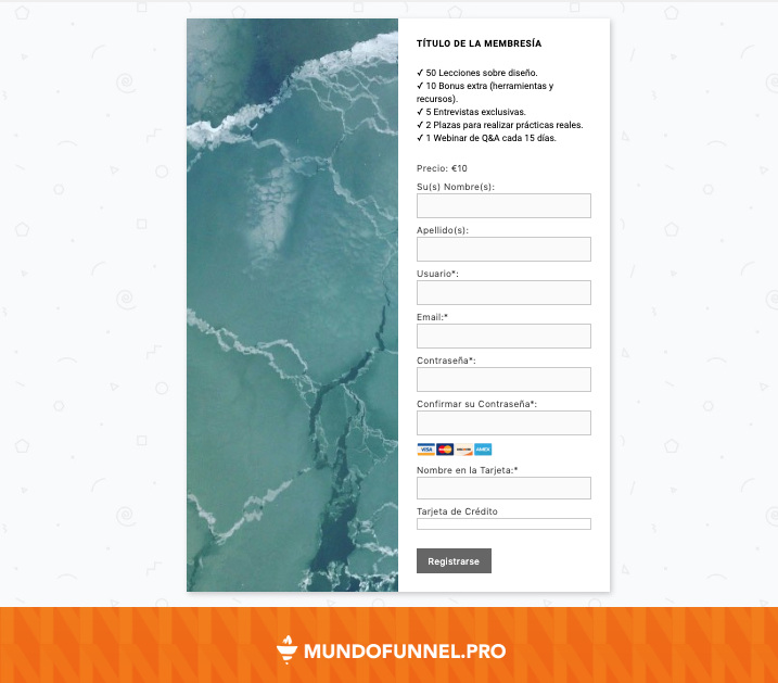 Checkout de MemberPress