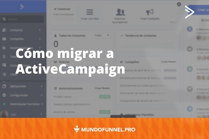 Cómo migrar a ActiveCampaign