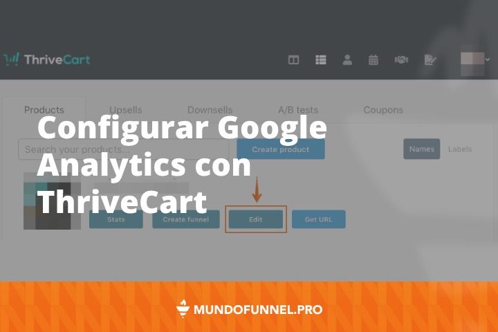 Configurar GA en ThriveCart