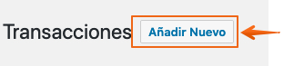 Crear nueva transacción en MemberPress