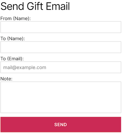 Formulario para entregar la membresía