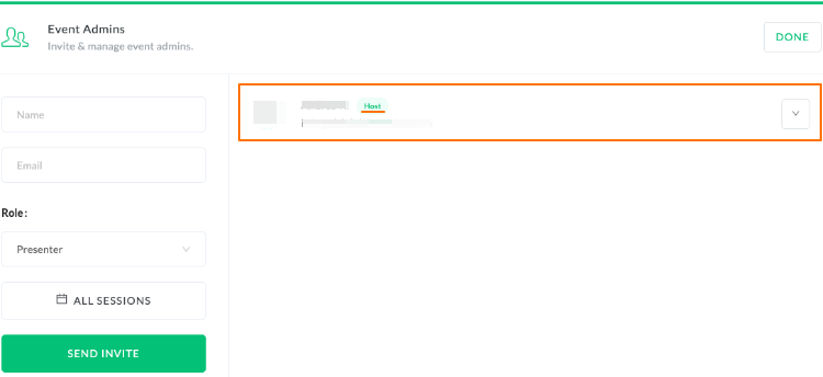 Presentadores y moderadores