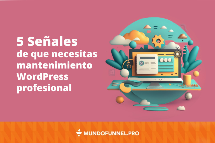 Señales mantenimiento WordPress