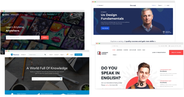 Temas para Tutor LMS